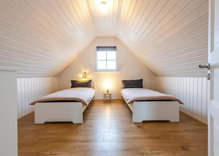 別荘 Skandi Design Mit Hafenblick &